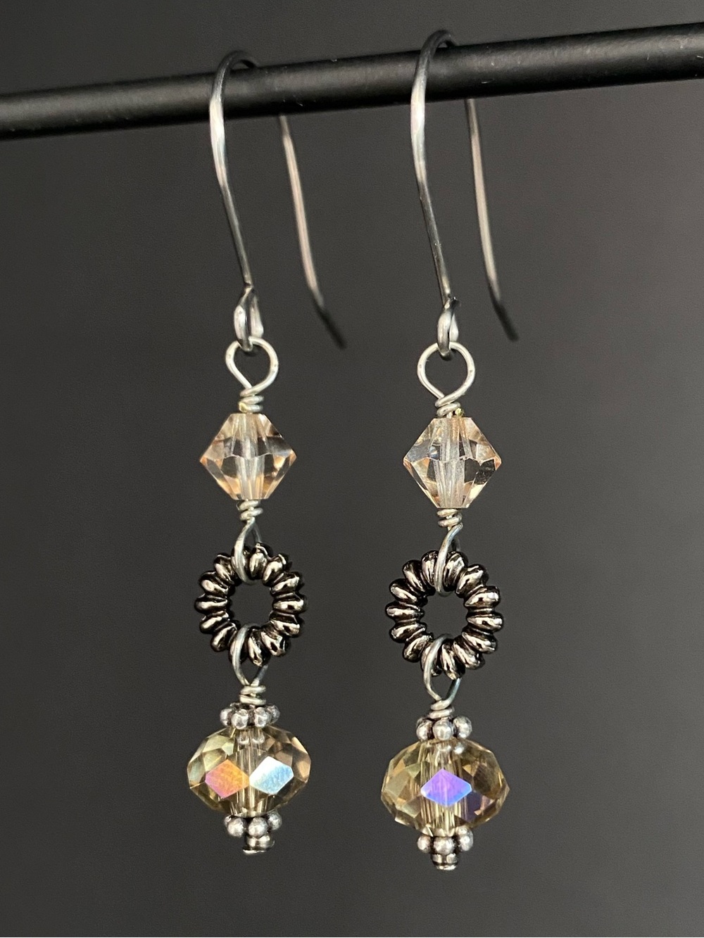 Crystal Dangle Earrings